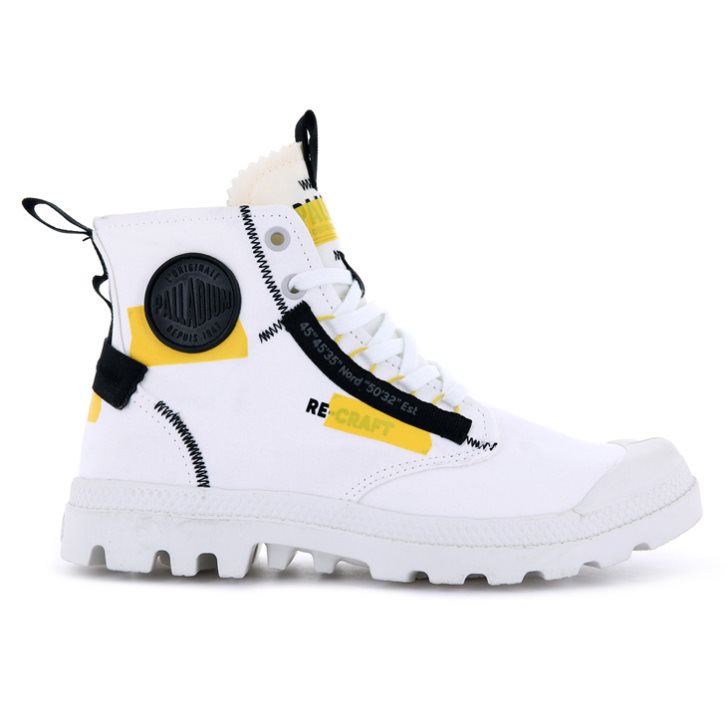 Bottes Palladium Pampa Hi Re-craft Homme Blanche | FR EUR263F